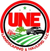 UNE Landscaping logo