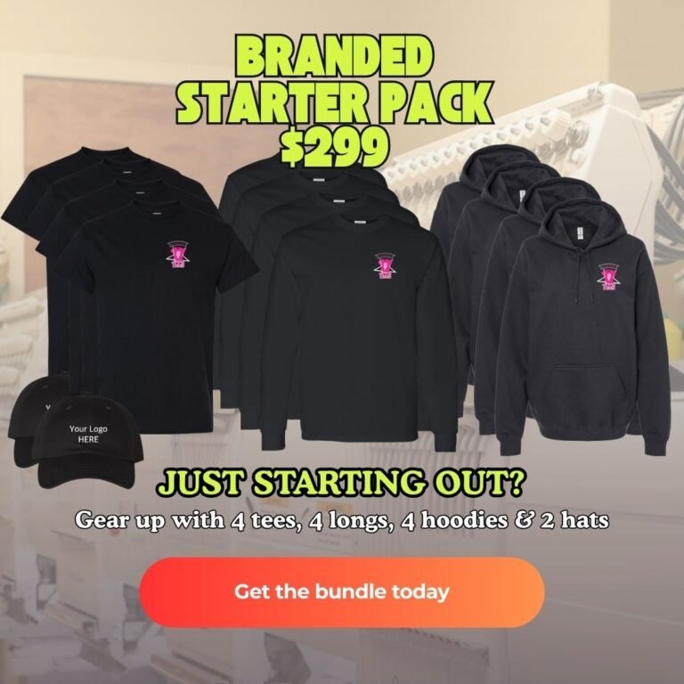 Comedy Couple Tees Meta ad for a branded starter pack of tees, hoodies and hats