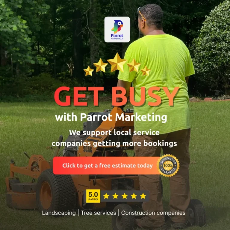 Parrot Marketing GET BUSY ad creative